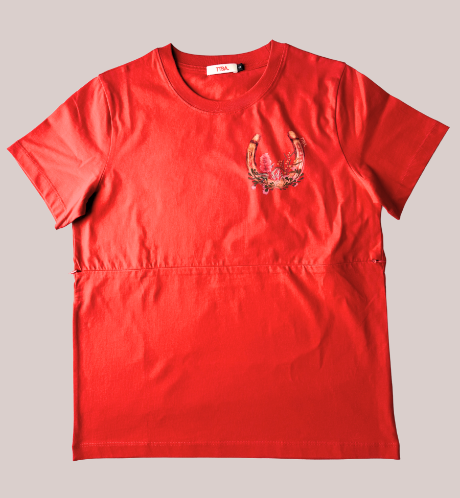 Custom Breastfeeding T-Shirts Red