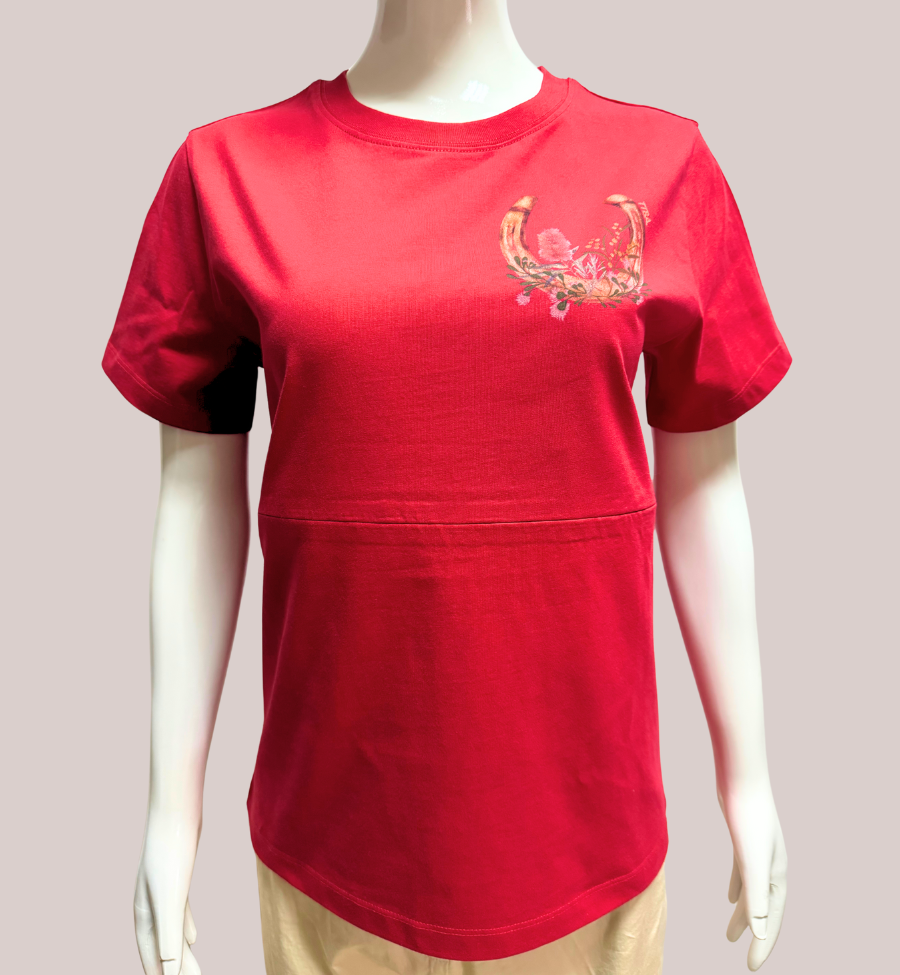 Custom Breastfeeding T-Shirts Red