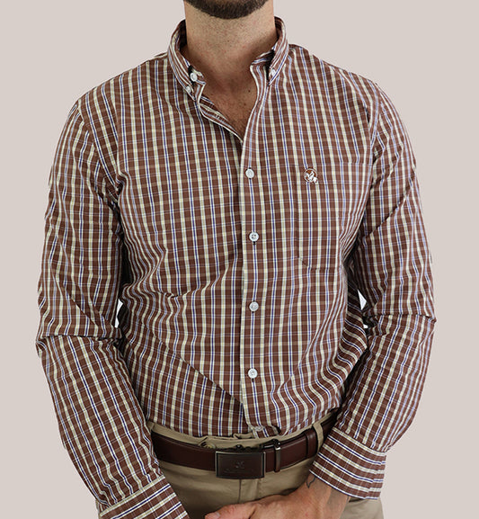 Claybourn checkered long sleeves