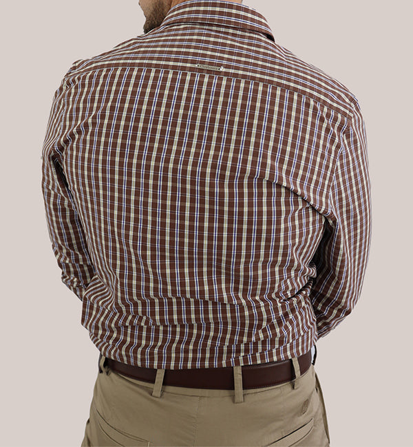 Claybourn checkered long sleeves