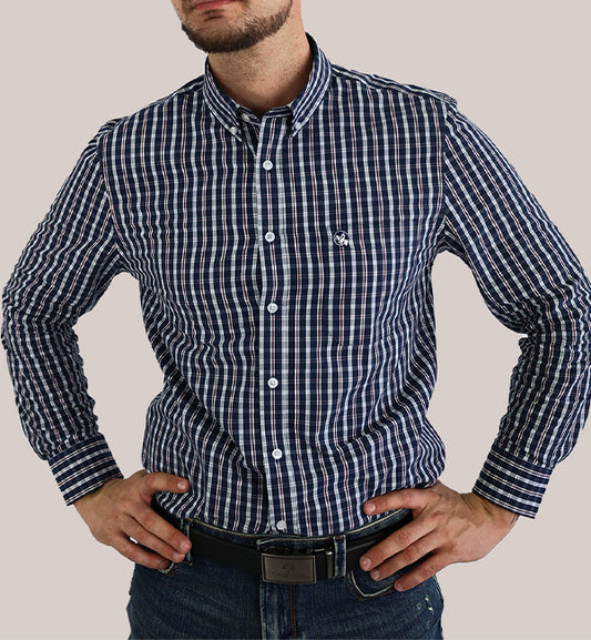 Claybourn checkered long sleeves