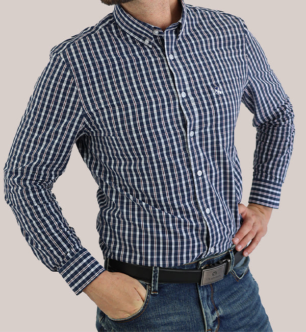 Claybourn checkered long sleeves