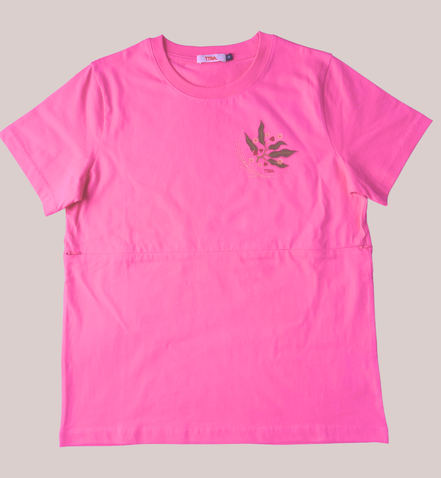 Custom Breastfeeding T-Shirts Pink