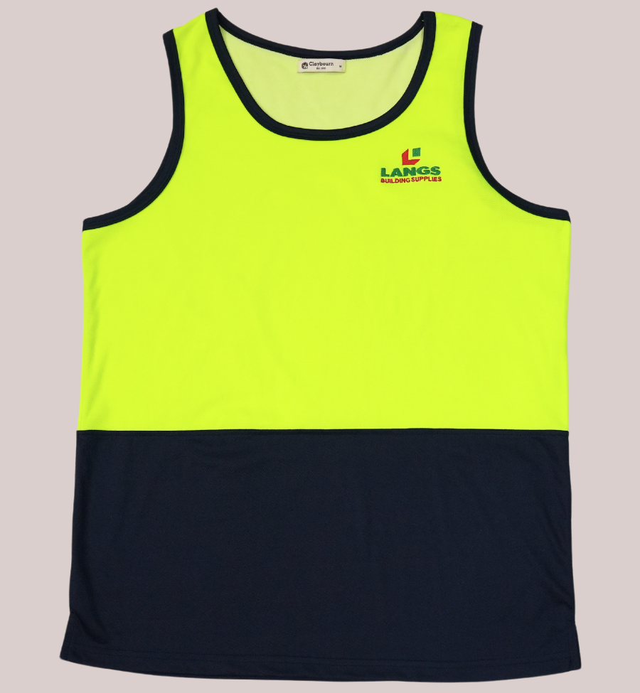 Men's Sleeveless Workwear Uniform Top