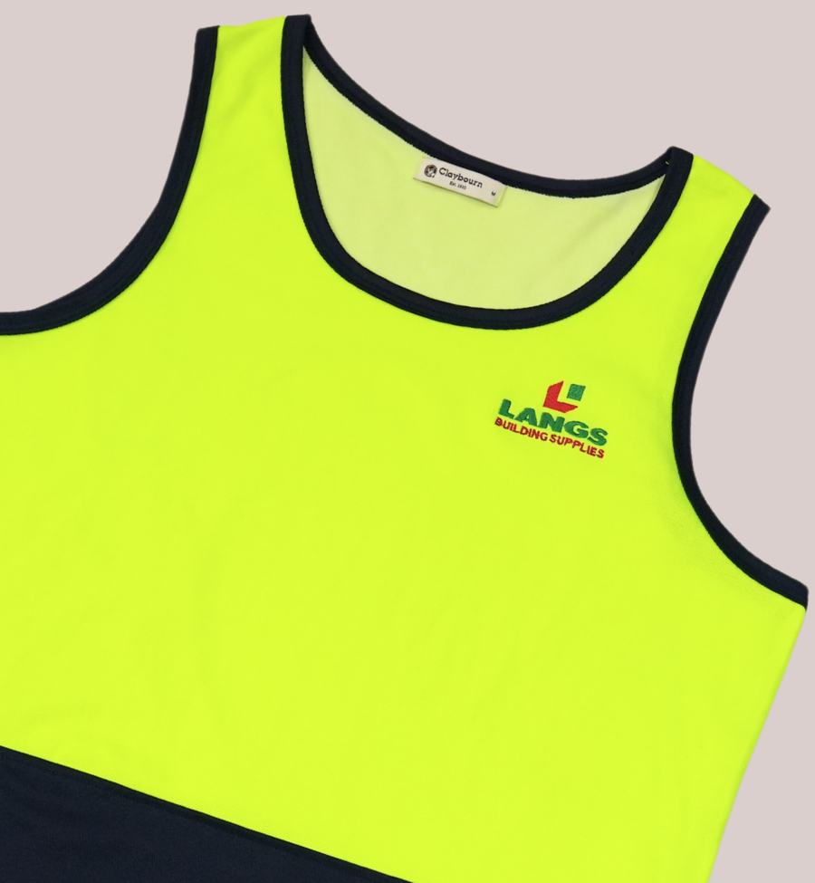 Men's Sleeveless Workwear Uniform Top