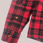 Two-pocket chequered long-sleeve shirt
