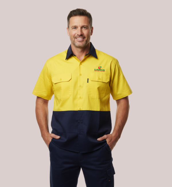 Men's Short Sleeve Workwear Polo
