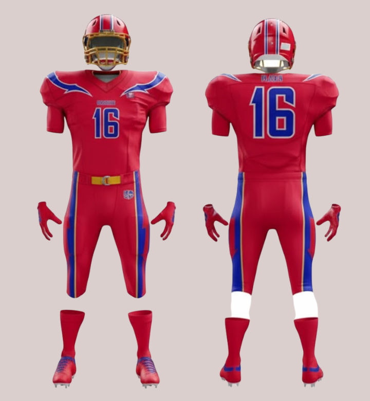 Custom Football Team Uniforms