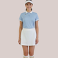 Women’s Contrast Polo Baby Blue