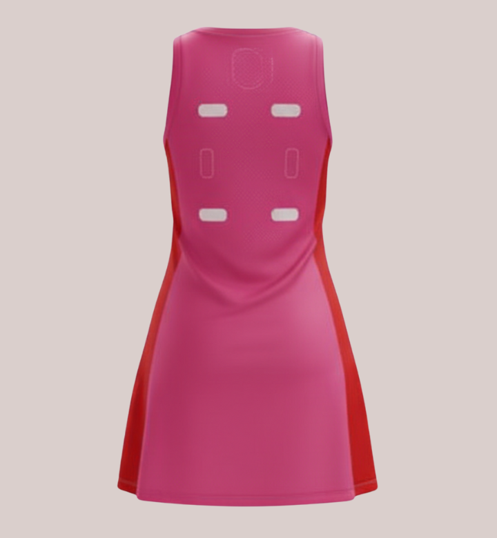 pink netball dress Bespoke Netball Dress