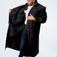 Unisex Full-length Dryskin Riding Coat with Hood