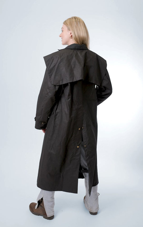 Unisex Fulllength Oilskin Riding Coat Claybourn Manufacturing Wholesale